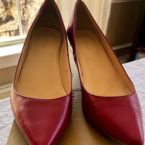 Cole Haan Air Juliana 45 pump, in raspberry color